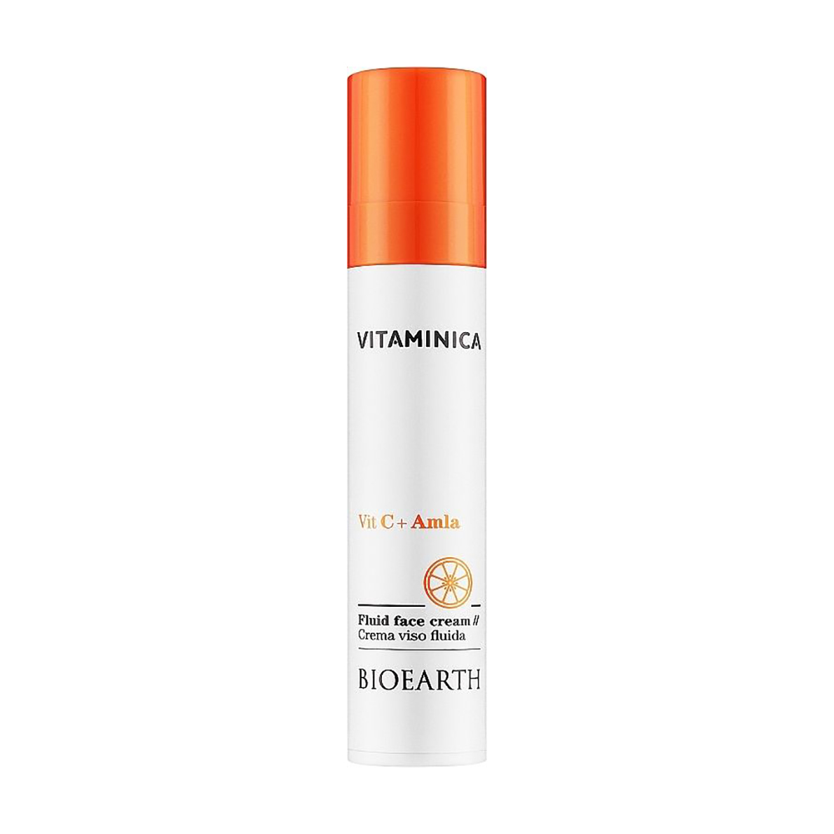 Крем-флюїд для обличчя Bioearth Vitaminica Vit C + Amla Fluid Face Cream, 50 мл